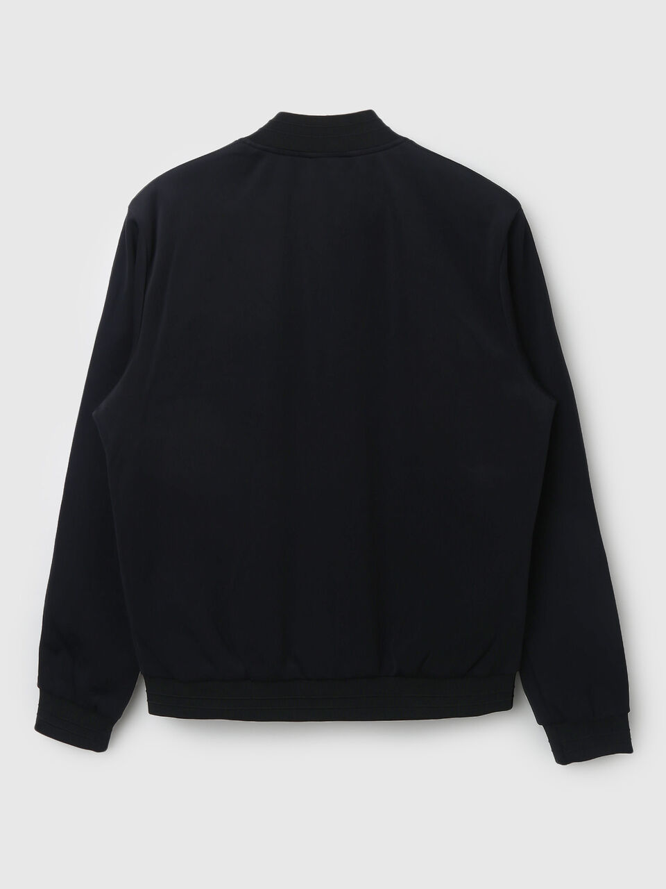 SLEEVE PRINT NEOPRENE KNIT JACKET image number null