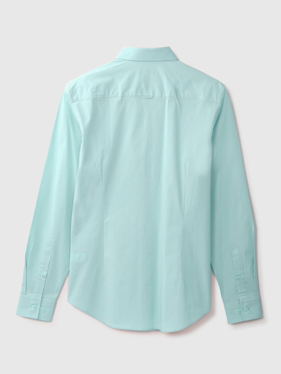 F/S POPLIN STRETCH REGULAR COLLAR SHIRT image number 1