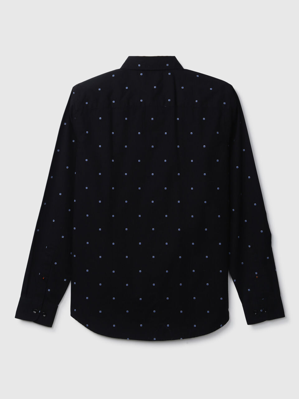 F/S POPLIN BOX MOTIF PRINT SHIRT image number 2