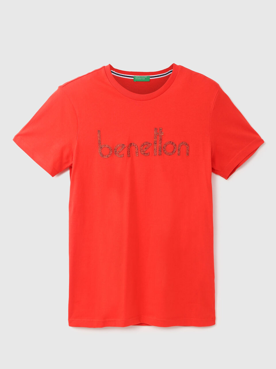 LASER CUT BENETTON TEE image number 1