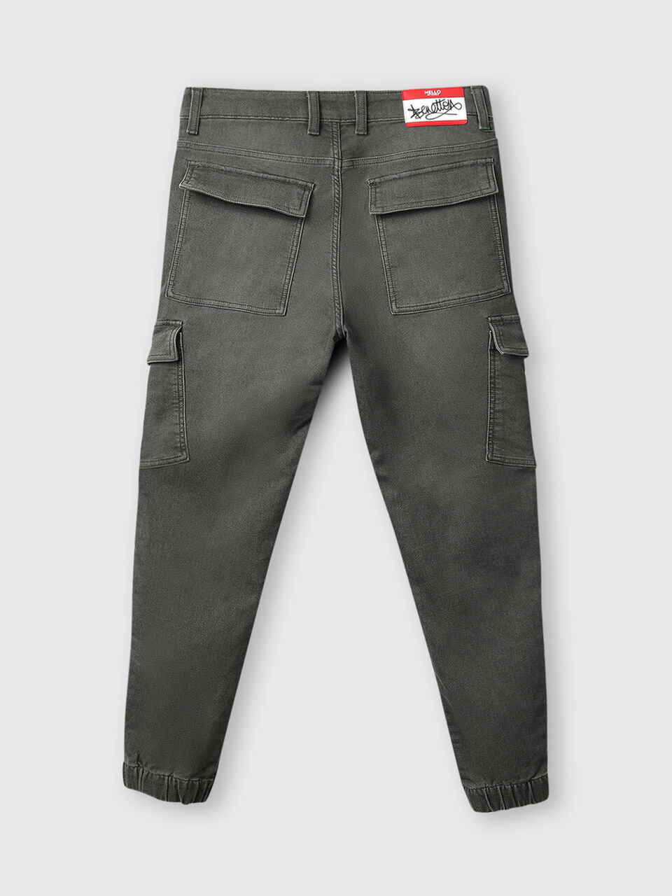 Cotton Cargo Joggers image number 2