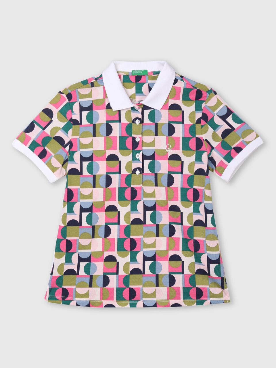 Printed Polo T-Shirt image number 1