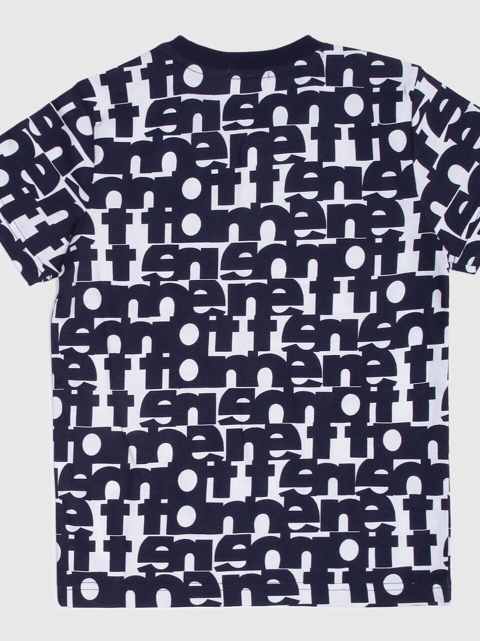 Short Sleeve Printed Round Neck T-Shirt image number 2