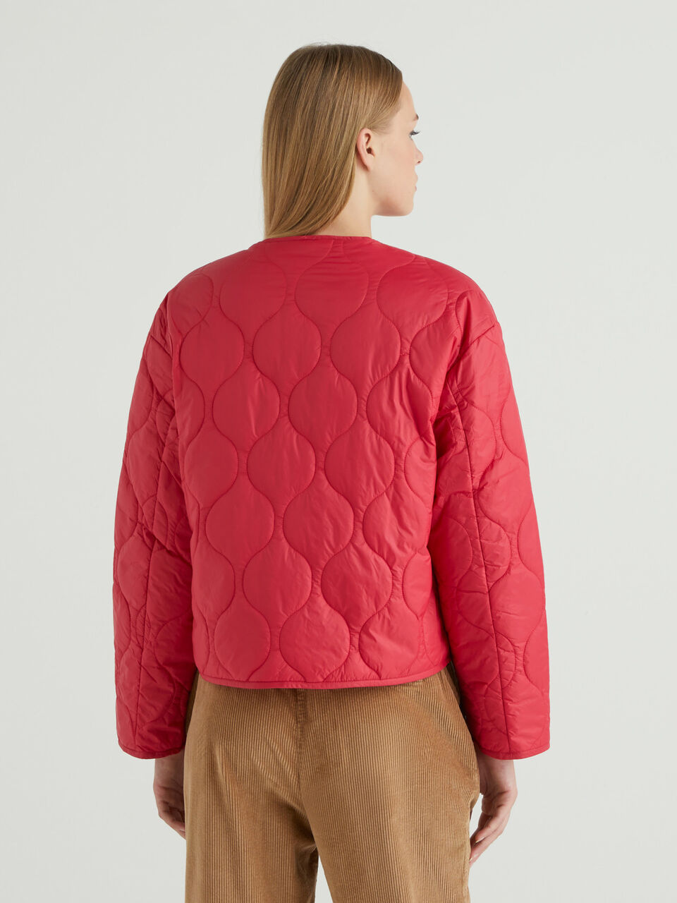L/S QUILTED JACKET image number null