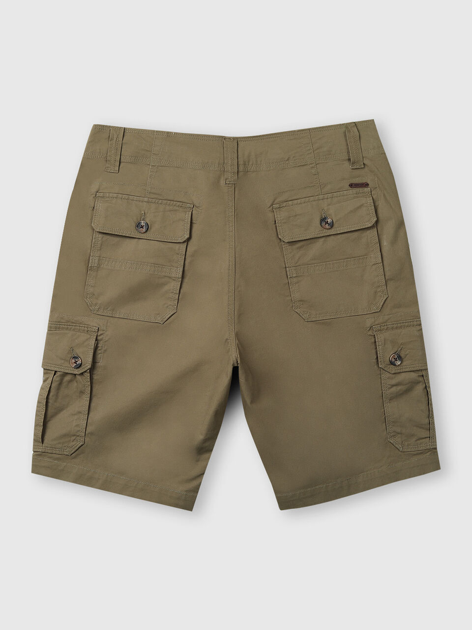 Cotton Comfort Fit Cargo Shorts image number 2