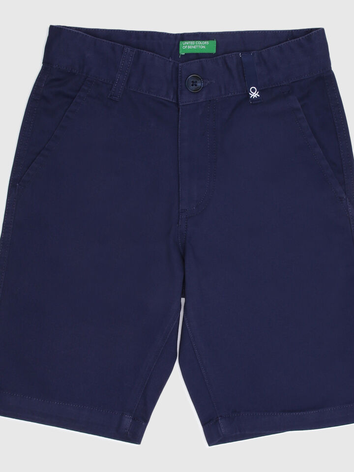 Core Chino Shorts-Solid