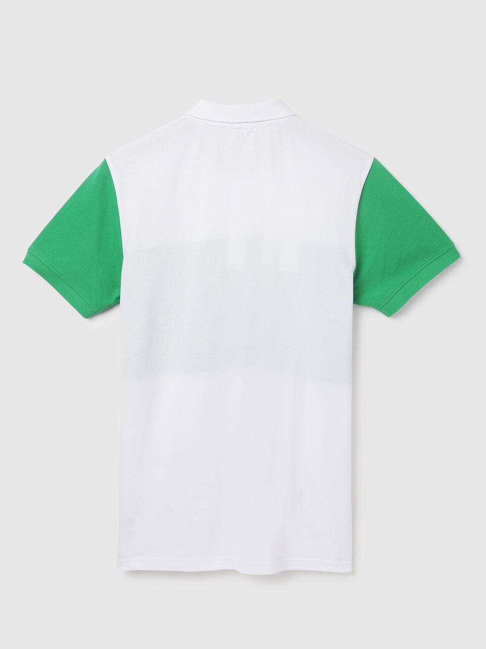 COLOR BLOCK BRANDED PIQUE POLO image number null