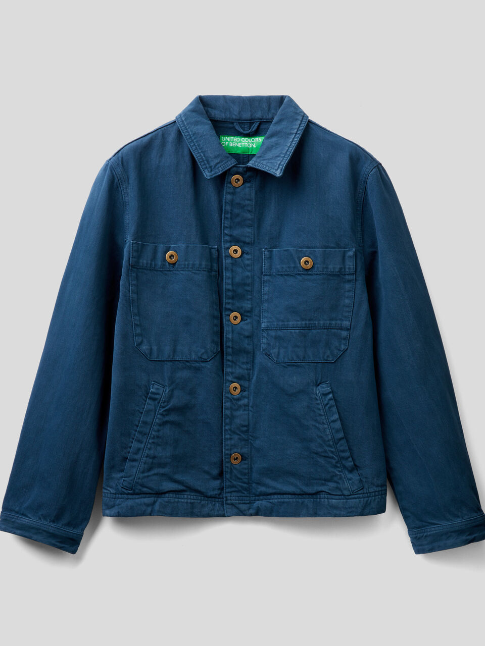 Unlined jacket with buttons image number 1