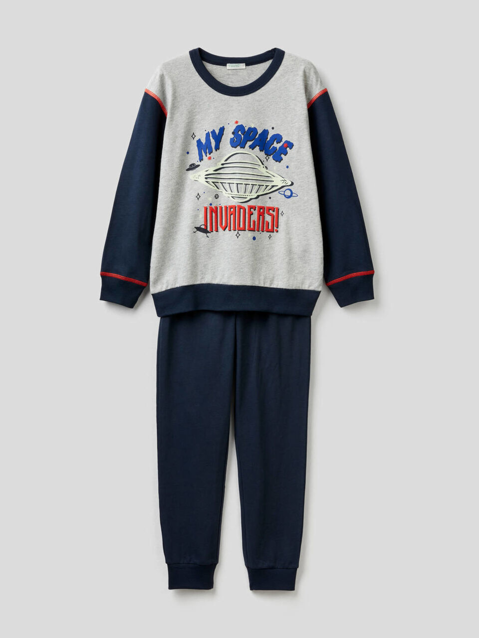 Long trousers in lightweight cotton image number 1