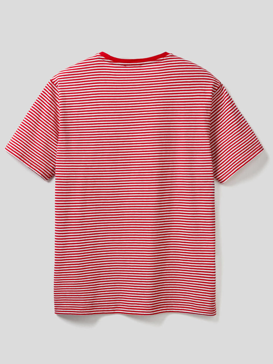 Striped t-shirt in pure cotton Men image number 2