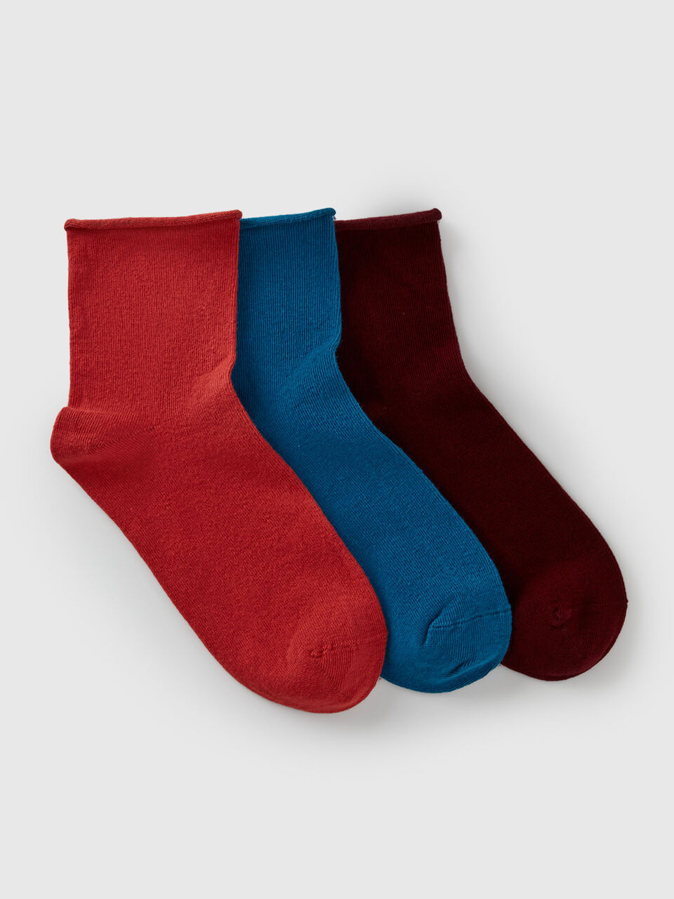 KNITTED SOCKS 3 PAIR Women image number 1