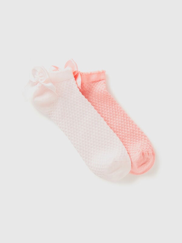 Short socks with bow Junior Girl