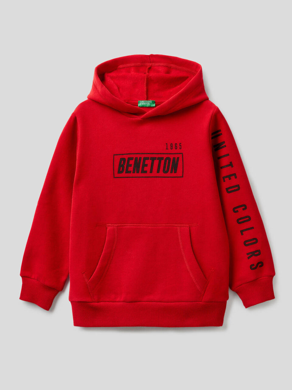 Hoodie with maxi pocket image number 1