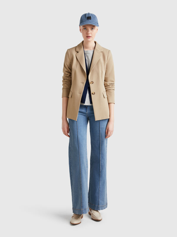 High-waisted flare fit jeans Women