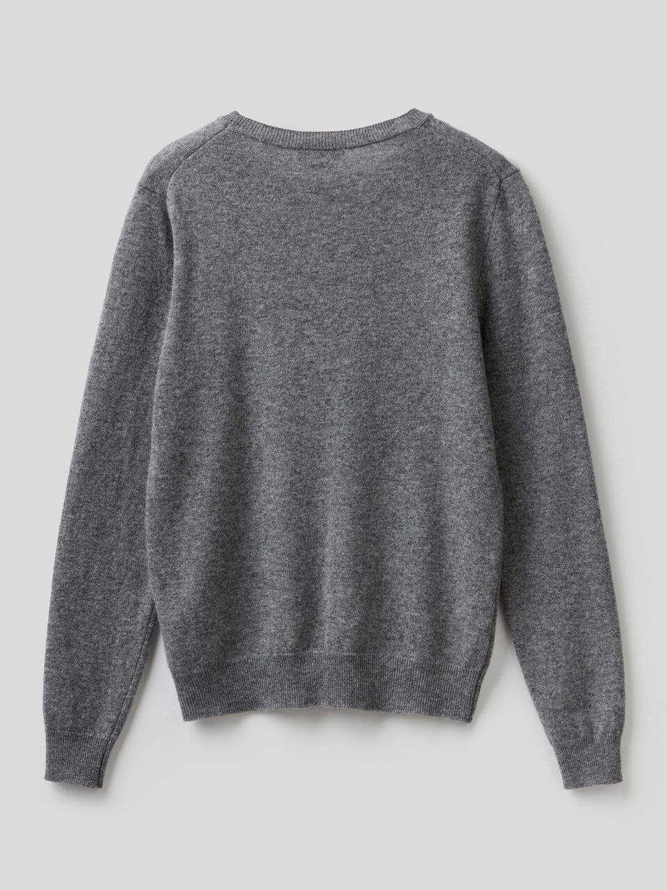 Crew neck sweater in pure virgin wool image number 2