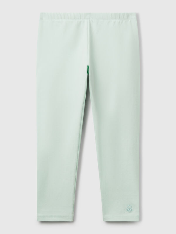 Stretch cotton leggings Junior Girl