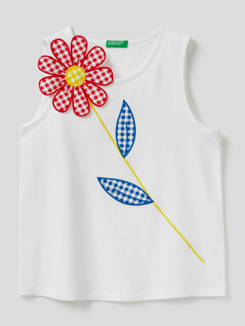Tank top with maxi daisy image number 1