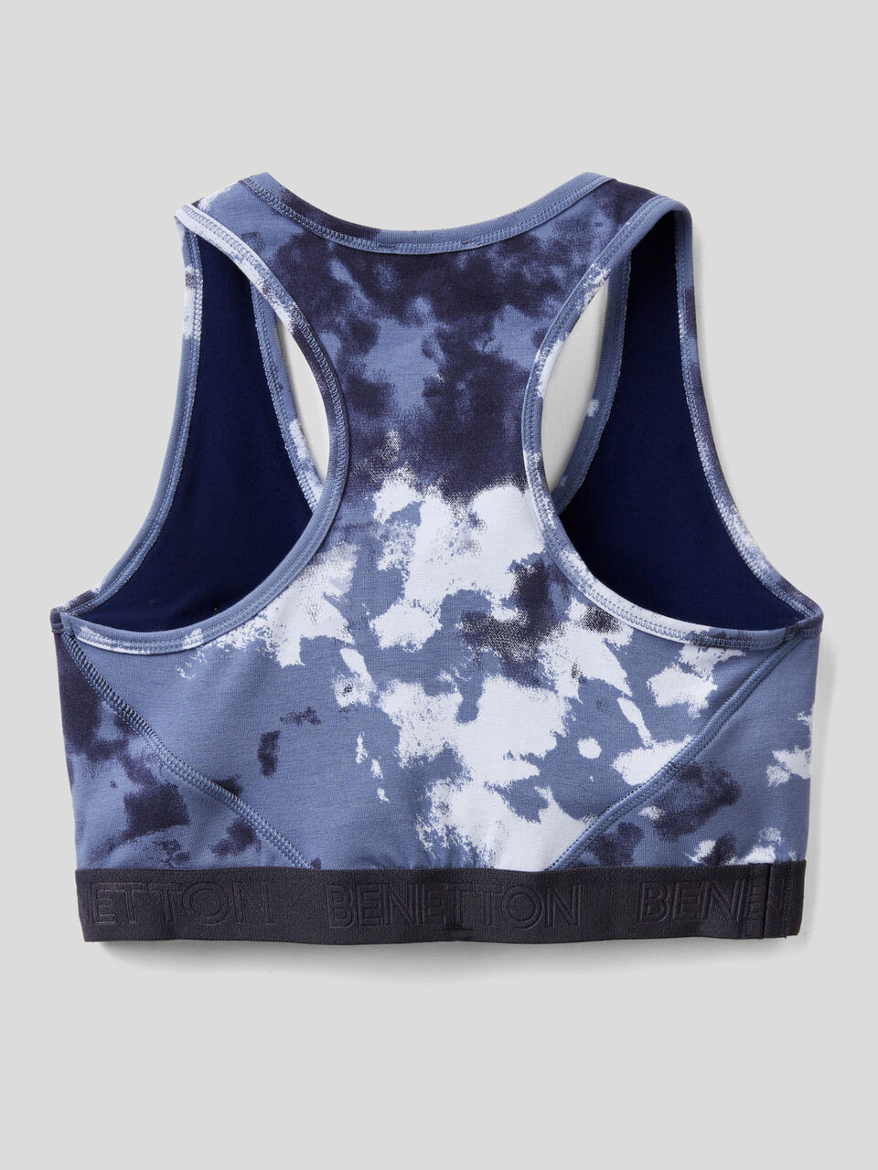 Sporty tie-dye crop top image number 2