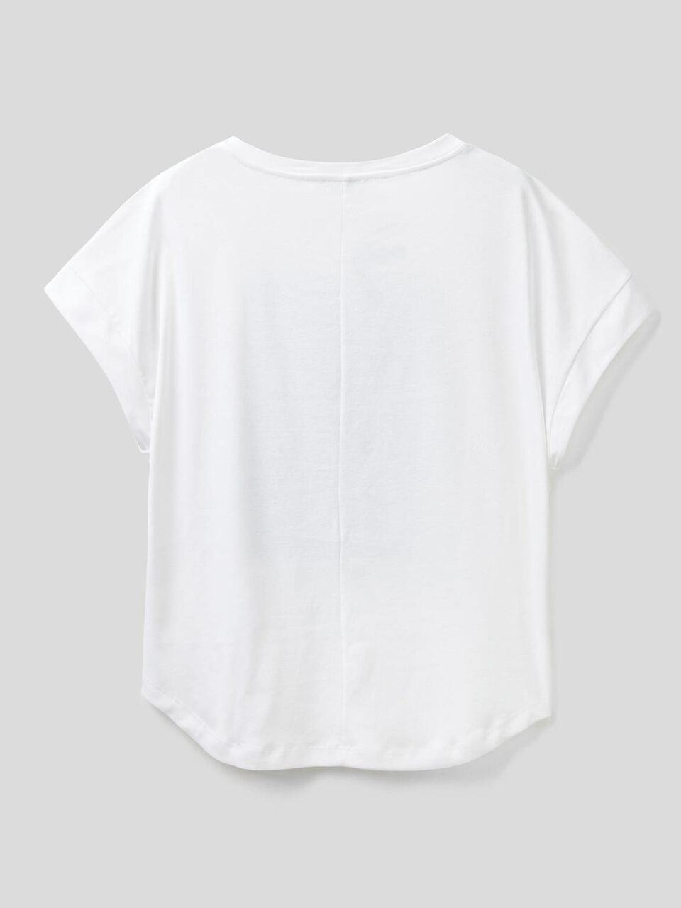 Kimono sleeve t-shirt in 100% cotton image number 2