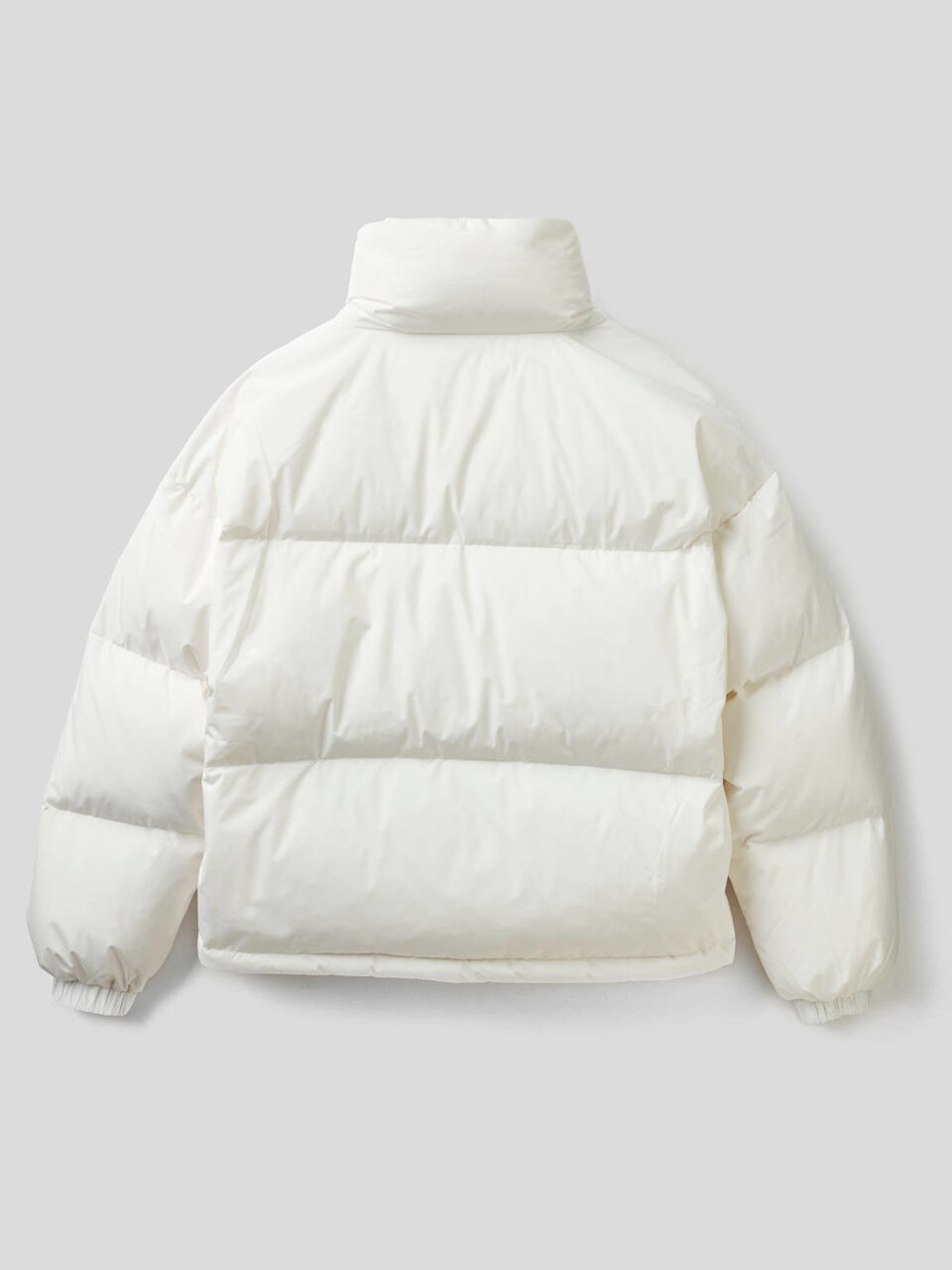 Short padded jacket with high neck image number 2