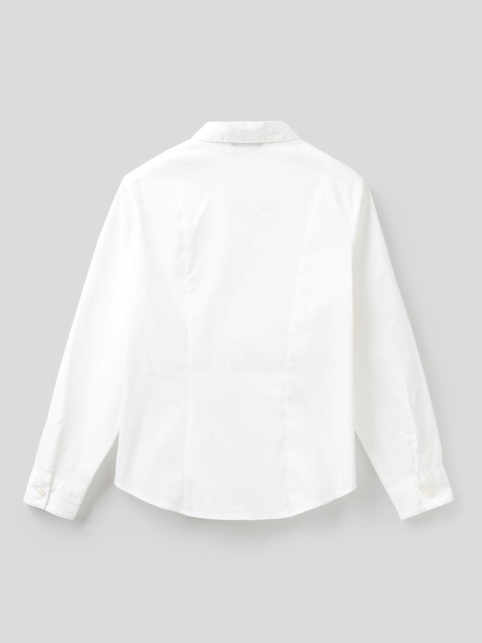 Shirt in stretch cotton blend image number 2