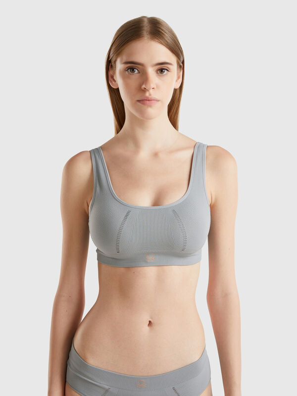 Bra in recycled nylon blend Women