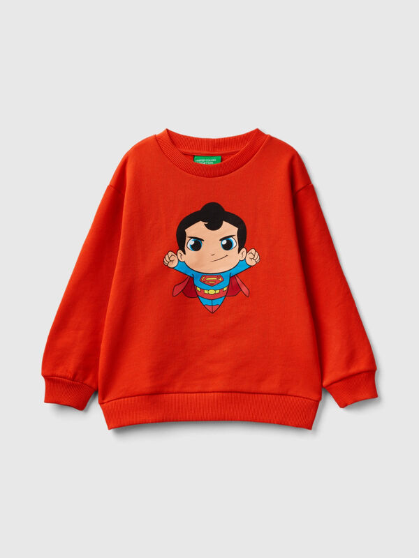 Red Superman ©&™ DC Comics sweatshirt Junior Boy