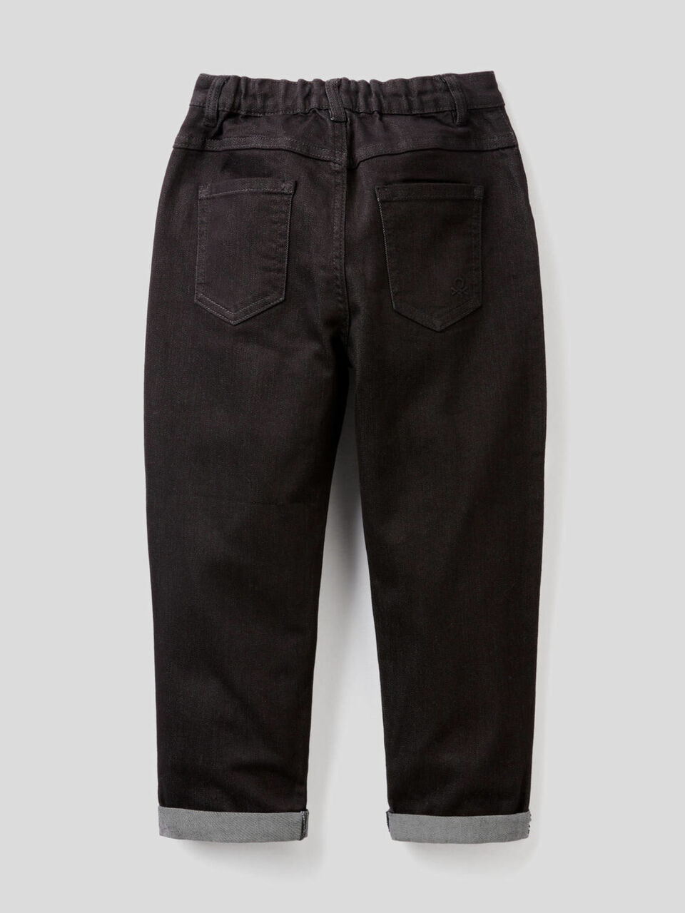 Trousers with elastic waist image number 2