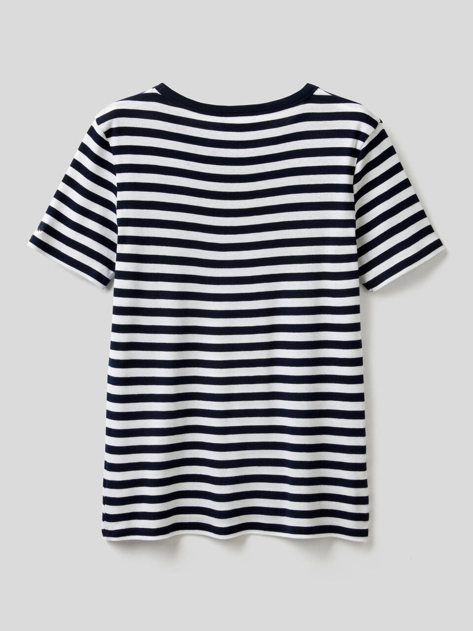 Crew neck striped t-shirt image number 2