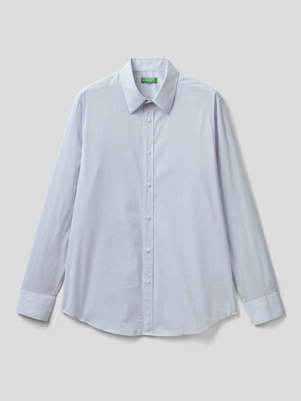 Shirt in stretch cotton image number 1
