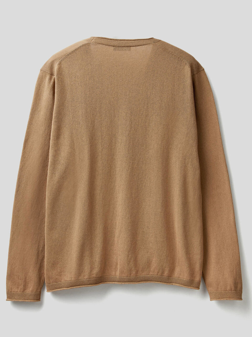 Cotton cardigan with V-neck image number null