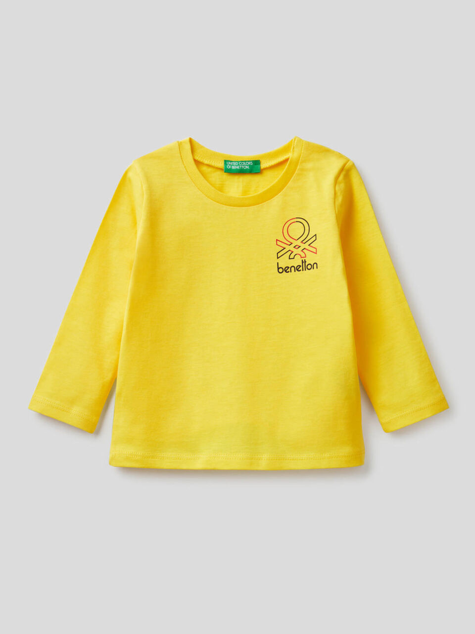 Long sleeve organic cotton t-shirt image number 1
