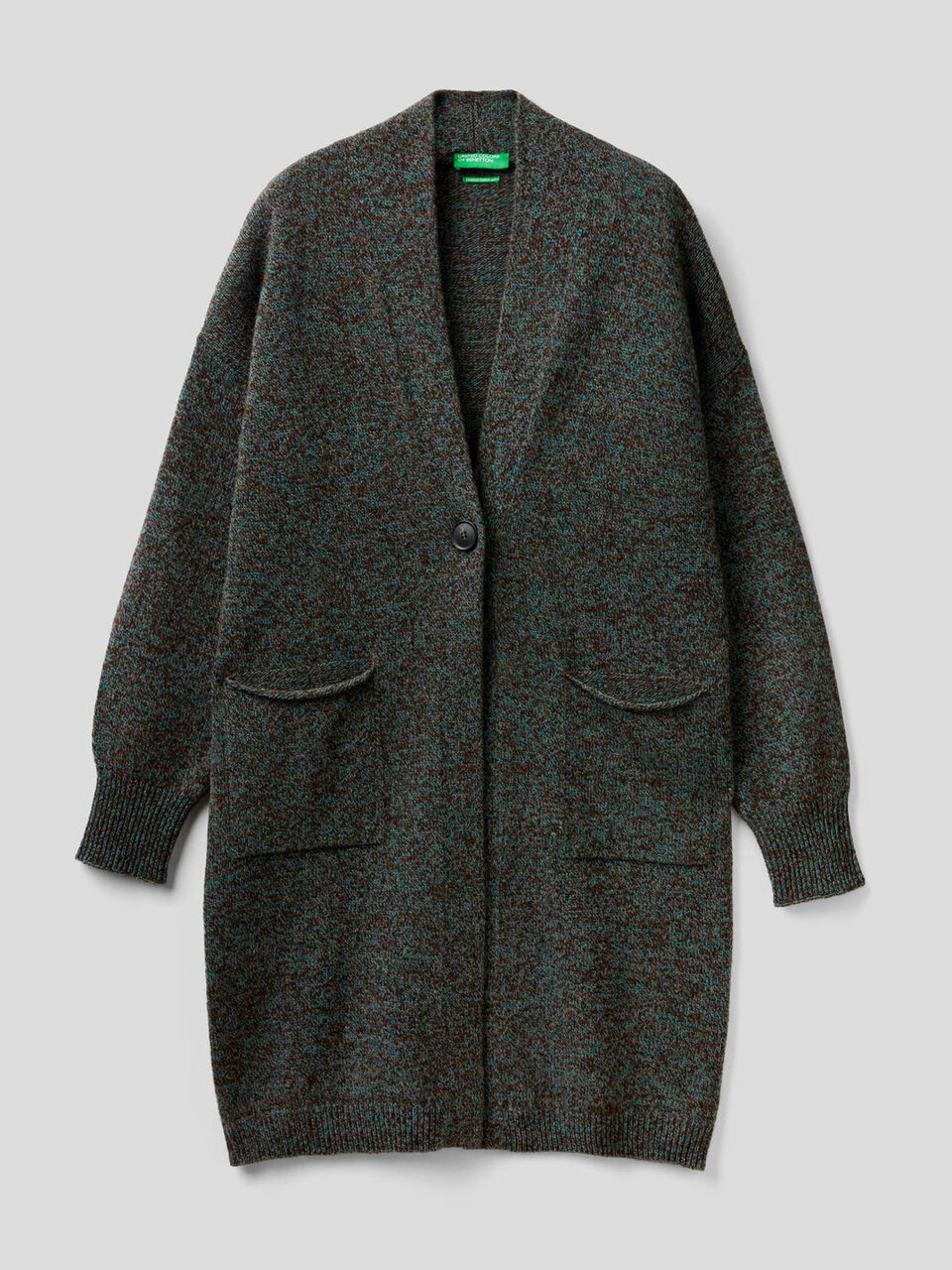 Coat in pure Shetland wool image number 1