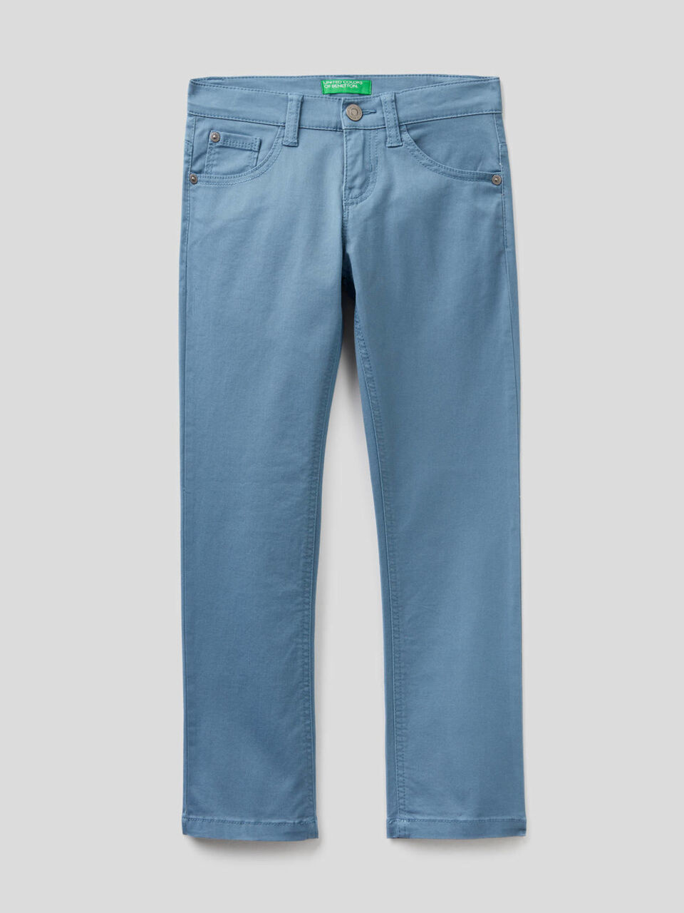 Five pocket slim fit trousers image number 1