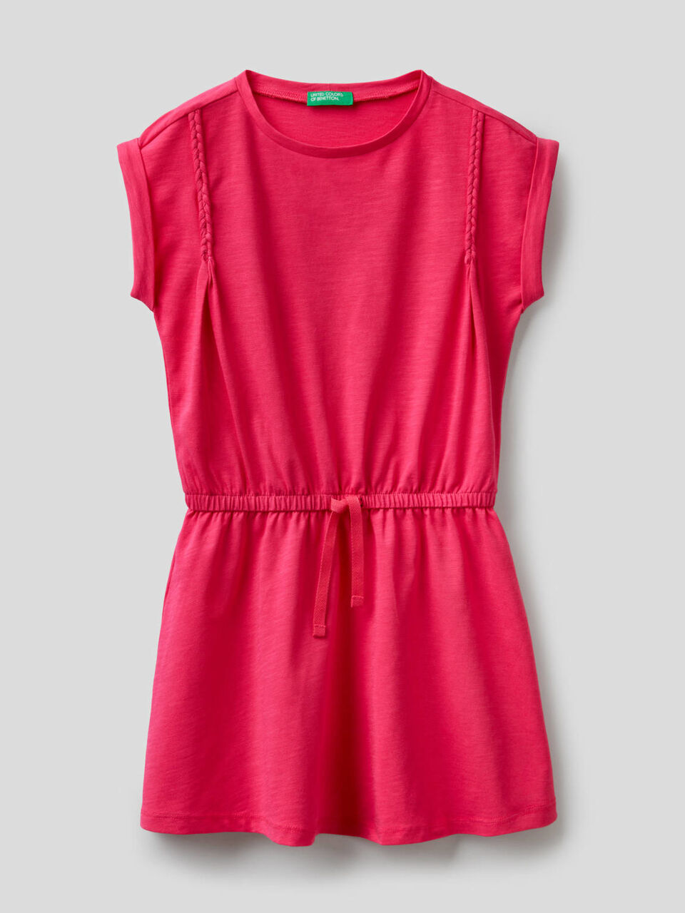 Dress in organic stretch cotton image number 1