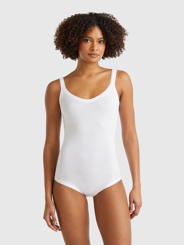 Super stretch cotton bodysuit Women