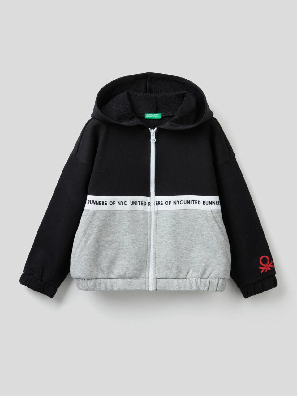 Color block hoodie image number 1