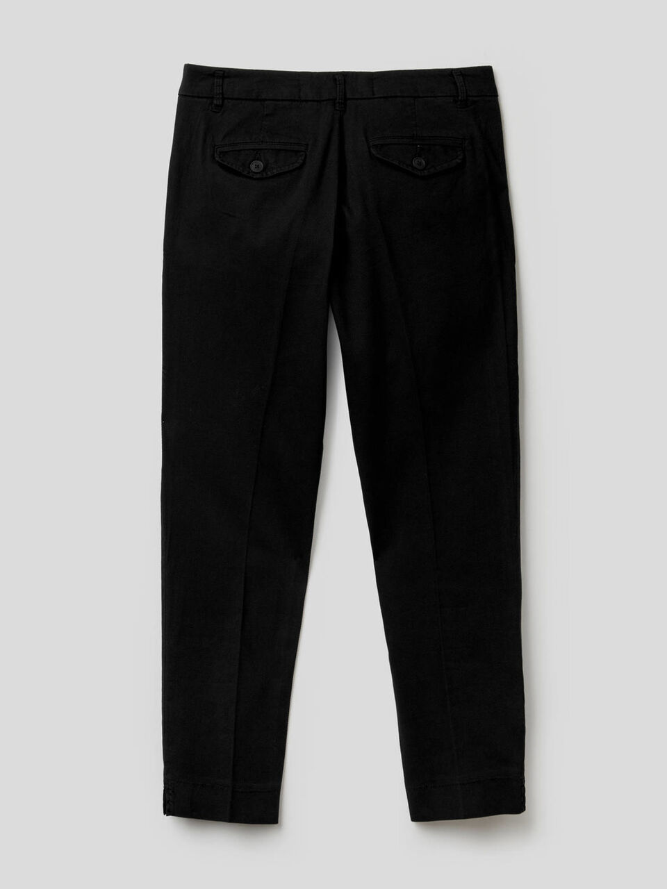 Cropped chinos in stretch cotton image number 2