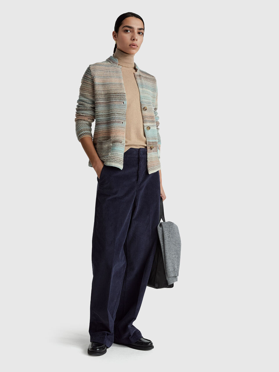 TURTLE NECK SWEATER Women image number null