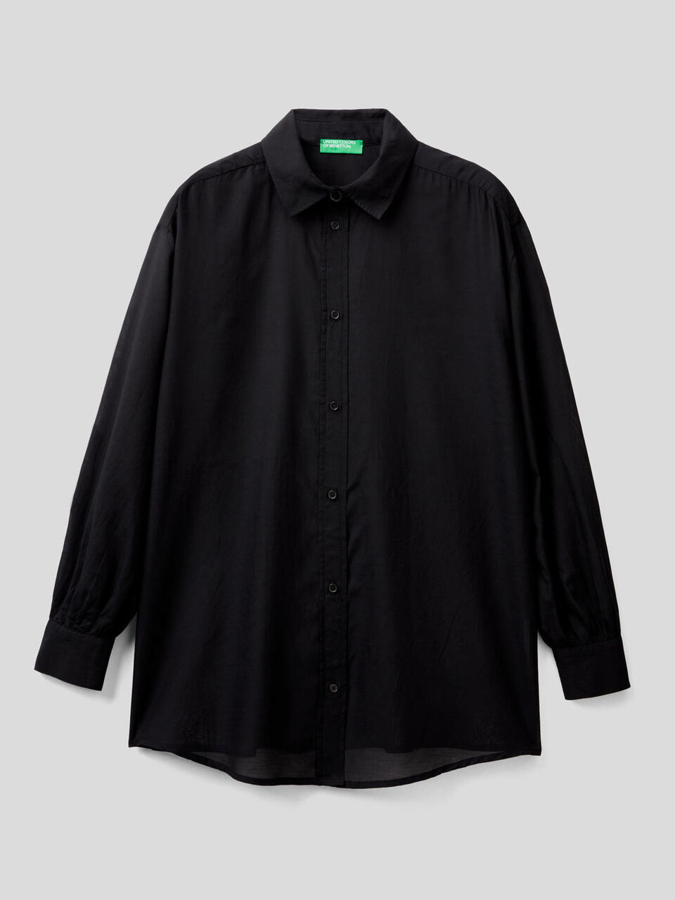 Shirt with puff sleeves image number 1