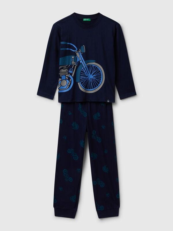 Pyjamas with bicycle print Junior Boy