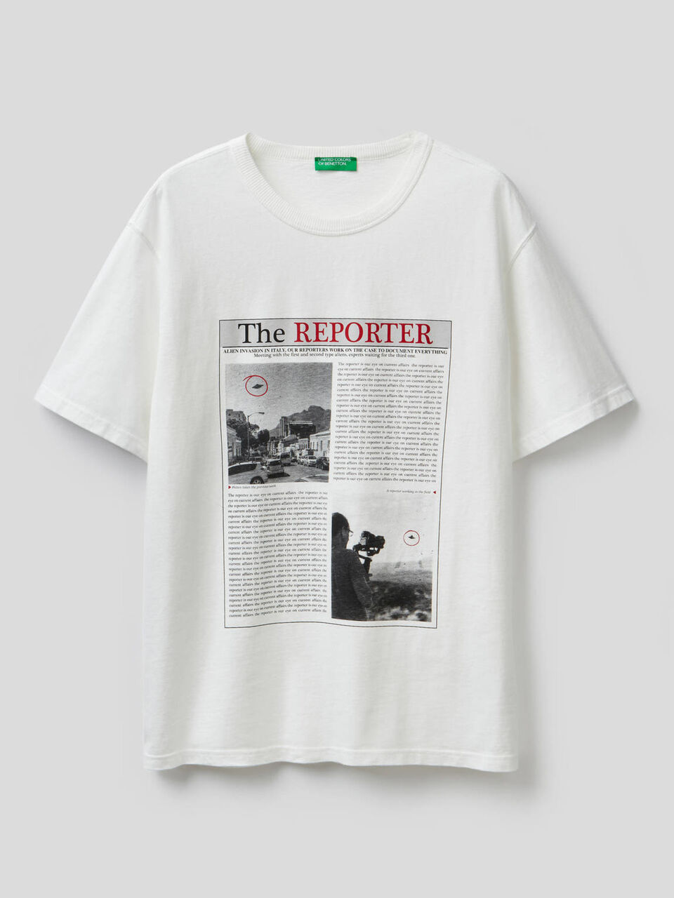 T-shirt with photographic print image number 1