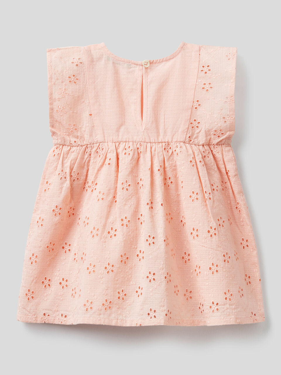 Short dress in broderie anglaise image number 2