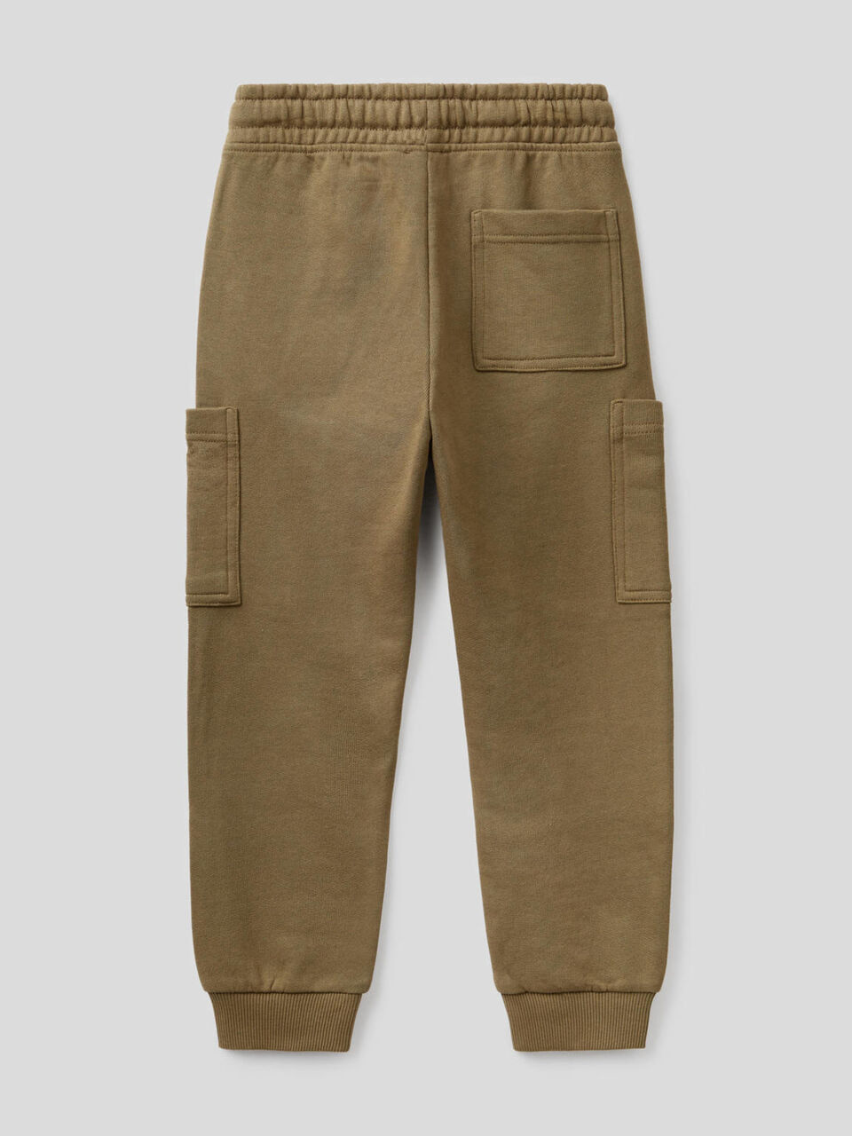 Cargo sweatpants in pure cotton image number 2