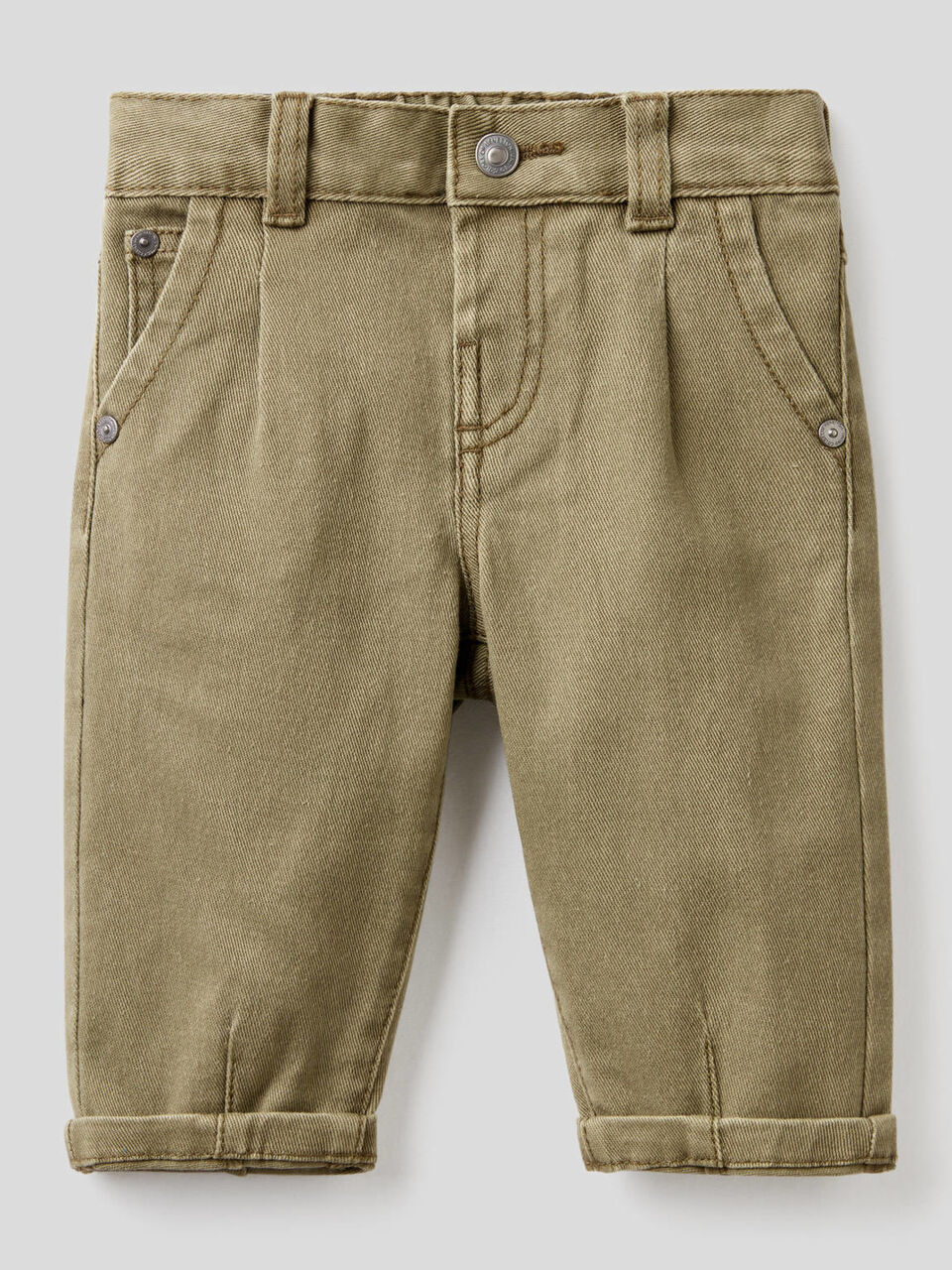 Slouchy jeans in stretch cotton image number 1