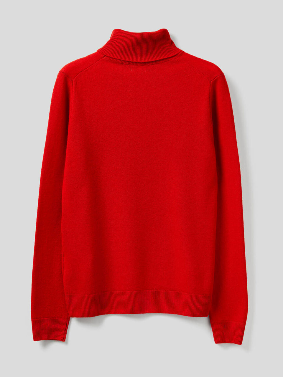 Turtleneck sweater in pure virgin wool image number 2