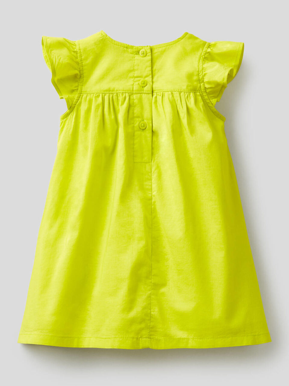 Wide dress in 100% cotton image number 2