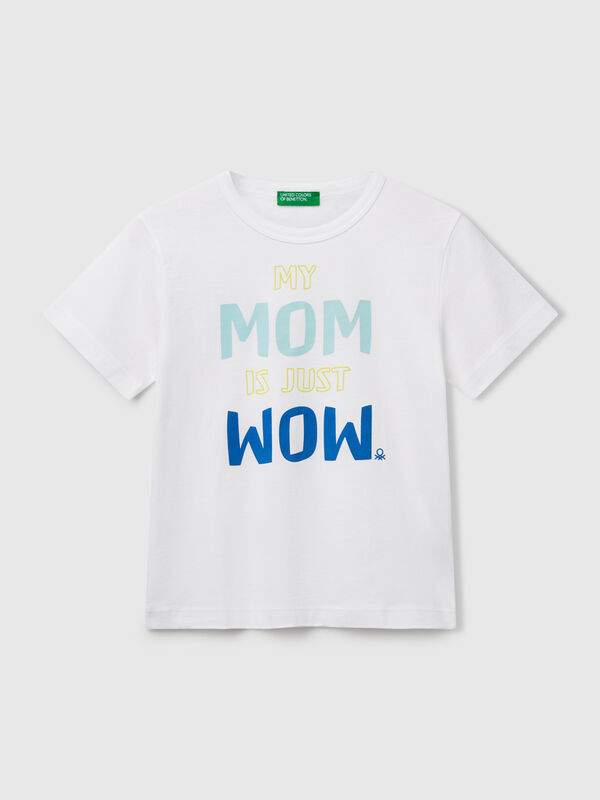 T-shirt in organic cotton with print Junior Boy
