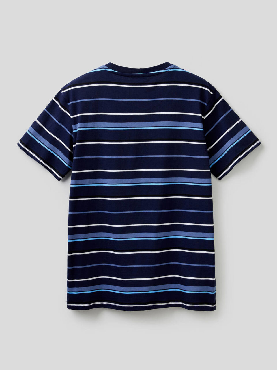Striped t-shirt in 100% cotton image number 2