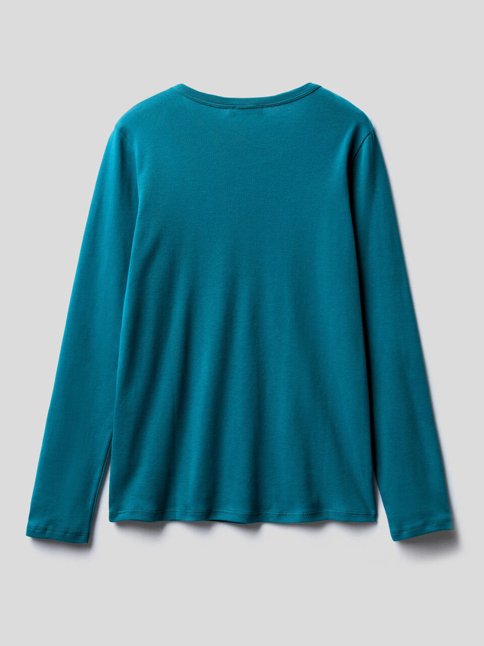Long sleeve pure cotton t-shirt image number 2